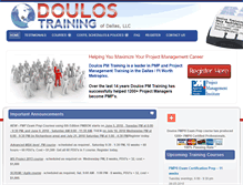 Tablet Screenshot of doulospm.com